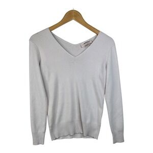 Philosophy Republic Clothing Pink V Neck Sweater Size XS‎ Pink Cream